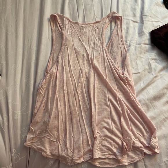 Pink Racerback Tank Top - Picture 2 of 3